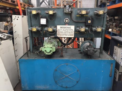 Large Italy china Rexroth hydraulic power pack Dual Motor 18.5kW 2000mm 850mm Tank 2m
