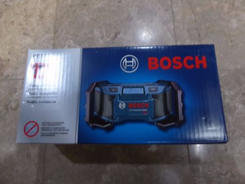 Bosch PB180 Compact AM/FM Radio Jobsite 18V Li-Ion Battery AC/DC Lithium-Ion