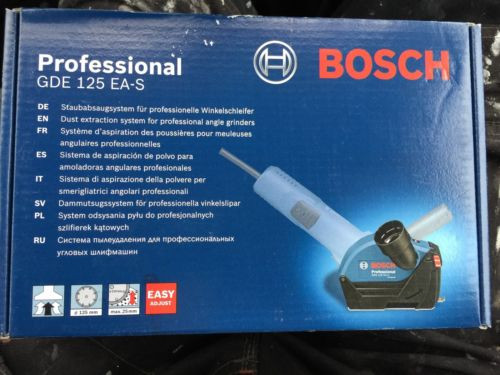 Bosch GDE 125 EA-S. Dust Extraction System For Angle Grinder
