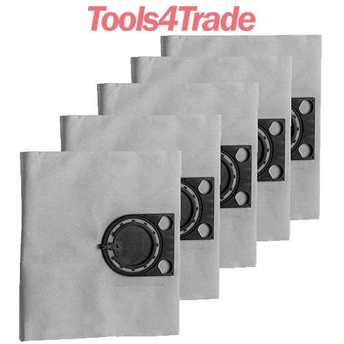 Disposable Selfclean  Filter Dust Bag For Bosch GAS25 2605411167 (Pack of 5)