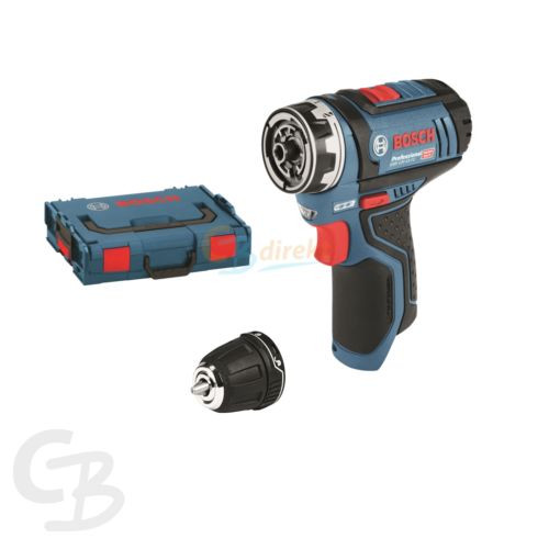 Bosch Cordless Drill GSR 12V-15 FC in L-BOXX click & Go Solo Version 06019F6002