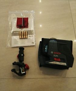 Bosch Linienlaser GLL 3-80 P mit Laserzieltafel + Schutztasche + Universalhalter