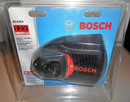 Bosch BC430A 30-Minute Litheon 12V Max Charger - Lithium 10.8V / 12V Sealed