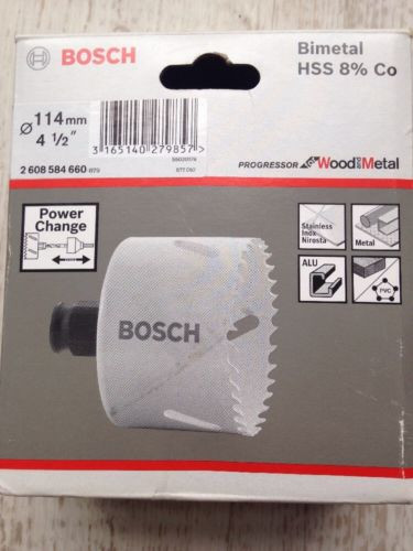 Bosch 114mm, 4 ½" Progressor Holesaw