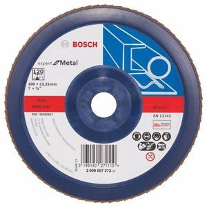 Bosch 2608607344 - Disco a lamelle, grigio, 2608607372