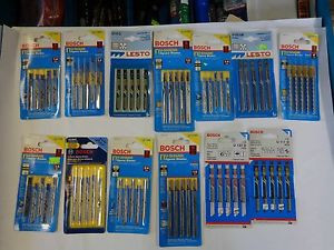 Bosch Jig Saw Blades Assortment packs (65 Blades) - U-SHANK