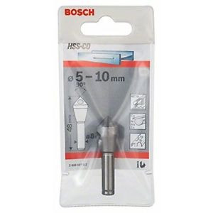 Bosch 2608597512 - Svasatore con foro trasversale, 14 mm, 5-10, 48 mm, 8 mm