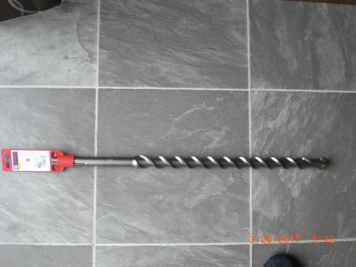 1" x 21" SDS-max SpeedX Rotary Hammer Bit Bosch Tools HC5051 New