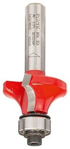 Bosch Fresa a raggio convesso 8 mm, D 28,6 mm, R1 8 mm, L 12,7 mm, G 55 mm