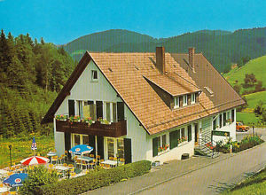 Alte Ansichtskarte Postkarte Obersexau Gasthaus zur Linde farbig 1976