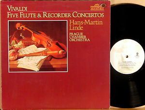 SERAPHIM Vivaldi HANS-MARTIN LINDE Flute & Recorder Concertos S-60362