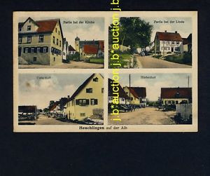 HEUCHLINGEN OA Heidenheim / Gasthaus Linde, Honold * AK um 1920