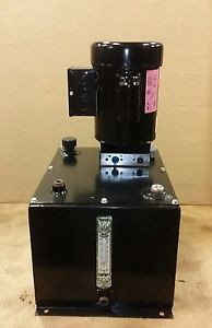 Hydraulic Power Unit - SPX 1 phase electric 1 HP  .40 GPM @ 3000 PSI