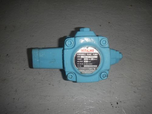 Nachi VDR-1B-1A2-21 Hydraulic Pressure Compensated Vane Pump