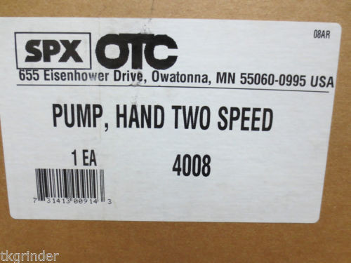 SPX 4008 Two-Stage Hydraulic Hand Pump