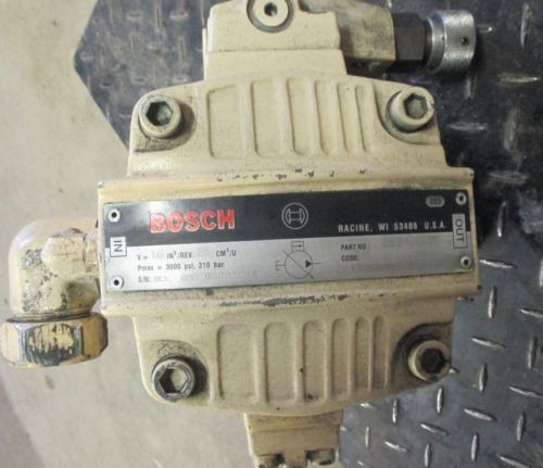 Bosch model 0513400206 pump.
