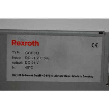 Rexroth Mexico USA Indramat CCD01.1-KE08-02-FW