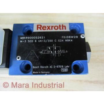Rexroth China Canada Bosch R900052621 Valve M3SED6UK13350CG24N9K4 - New No Box