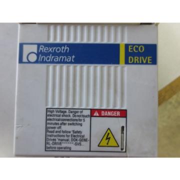 REXROTH / INDRAMAT DXCXX3-100-7 ECO DRIVE SERVO DRIVE - USED - DKC063-100-7-FW