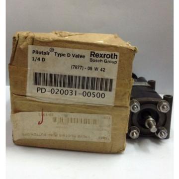 PD-020031-00500 Japan Singapore Rexroth Type &#039;D&#039; Pilotair® 2 Way Push/ Spring Air Valve, 1/4&#034;