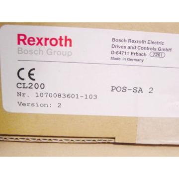 Rexroth India USA Profibus Master SPS CL 200 POS-SA2 Positionsbaugruppe &gt;ungebraucht&lt;