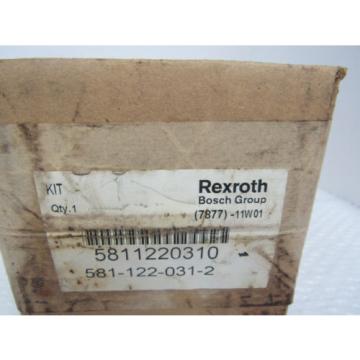 REXROTH India France SOLENOID VALVE 581-122-031-2