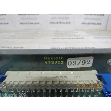 REXROTH Japan Australia AMPIFLIER CARD ES43A8-1561 QLC-1 w/ CARD HOLDER VT3002 USED