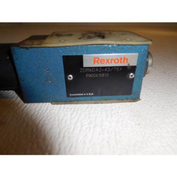 Rexrtoh Canada Korea ZDR6DA2-43/75Y Hydraulic Pressure Reducing Valve