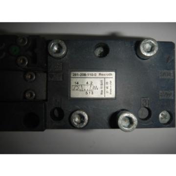 Rexroth Canada USA 261-208-110-0 Pneumatic Valve