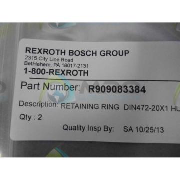 REXROTH Greece Canada R909083384 RING *NEW IN ORIGINAL PACKAGE*
