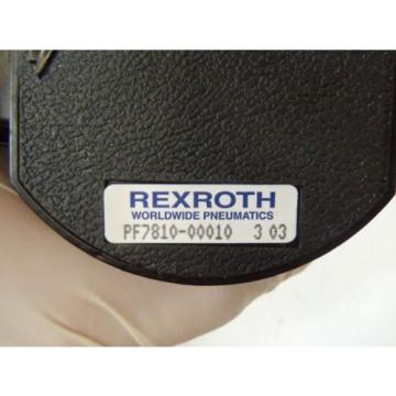 REXROTH Italy USA PF7810-00010 *NEW IN BOX*