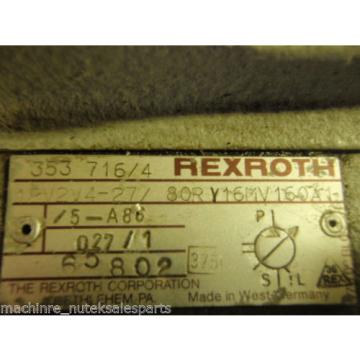 Rexroth Mexico china Pump 1PV2V4-27/80RY16MV160A1_1PF2 G2-40/011RR12MR