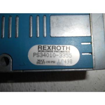 MANNESMANN Canada Canada PS34010-3355 REXROTH VALVE, MAX INLET 150 PSI, NEW
