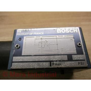 Rexroth Italy china Bosch FE3 SB PC M01 S 50 Valve W/O End Plug - New No Box