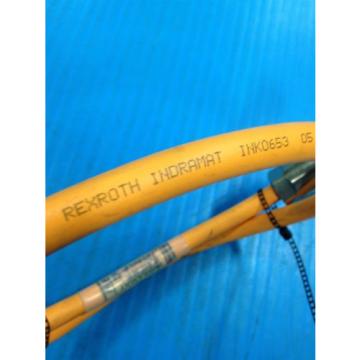USED India Greece REXROTH INDRAMAT IKG4009 CABLE ASSEMBLY INK0653 1 METER (A15)