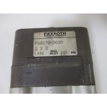 REXROTH Mexico USA P68178-3030 PNEUMATIC CYLINDER *USED*