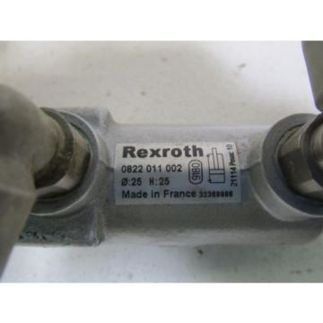 REXROTH France USA CYLINDER 0822 011 002 *USED*