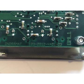 Rexroth Japan Mexico Indramat 109-0912-4A01-03 Axis Control Circuit Board 10909124A0103