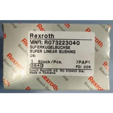 Rexroth Egypt Canada Super Linear Bushing Model R073223040 1-1/4&#034; Bore 1-3/4&#034; OD NIB
