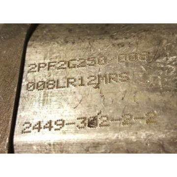 2PF2G250-008-008LR12MRS, Mexico France Rexroth Double Hydraulic Pump, .488 cu in3/rev