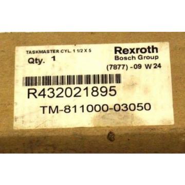 REXROTH Canada India BOSCH TM-811000-03050 CYLINDER 1-1/2 X 5 R432021895 TM81100003050