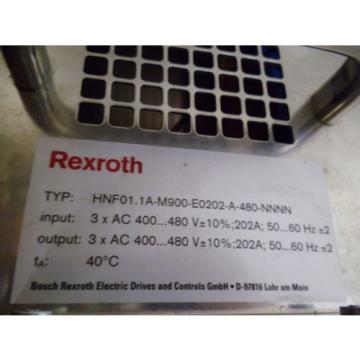 REXROTH USA Singapore HNF01.1A-M900-E0202-A-480-NNNN INDRADRIVE *NEW NO BOX*