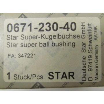Star Canada USA 0671-230-40 Super Ball Bushing Rexroth