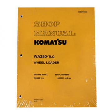 Komatsu WA380-1LC Wheel Loader Service Shop Manual