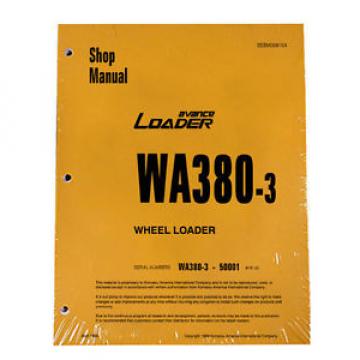 Komatsu WA380-3 Wheel Loader Service Repair Manual #1