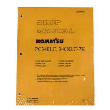 Komatsu PC340LC-7K, PC340NLC-7K Service Manual