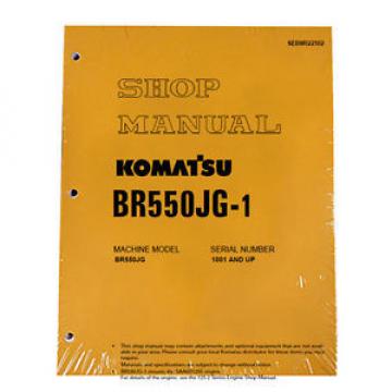 Komatsu Service BR550JG-1 Mobile Crusher Repair Manual