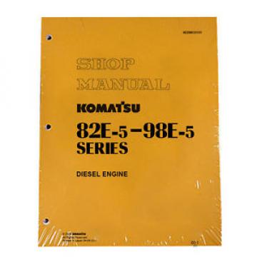 Komatsu Service Engines 82E-5/84E/88E/94LE/98E-5 Manual
