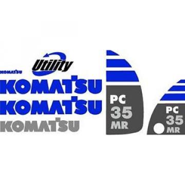 Komatsu PC 35 MR Excavator Decal Set