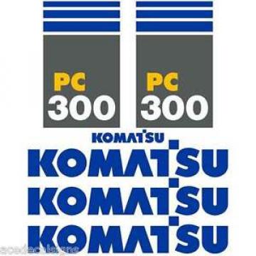 PC300-7 Decals PC300-7 Stickers Komatsu Decals Komatsu Stickers- New Decal Kit